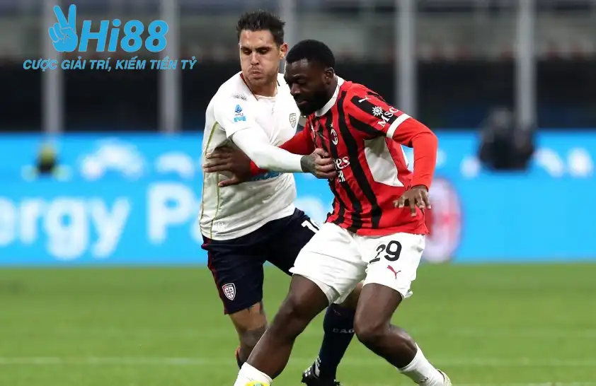Cagliari sẽ có trận đấu khó khăn trước AC Milan. (Ảnh: Internet)